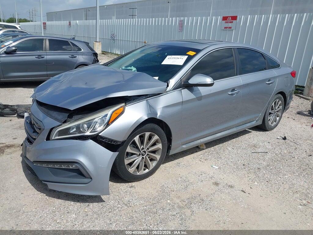 5NPE34AF4HH457724 2017 HYUNDAI SONATA photo no. 2