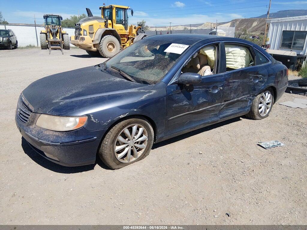 KMHFC46F96A061754 2006 HYUNDAI AZERA photo no. 2