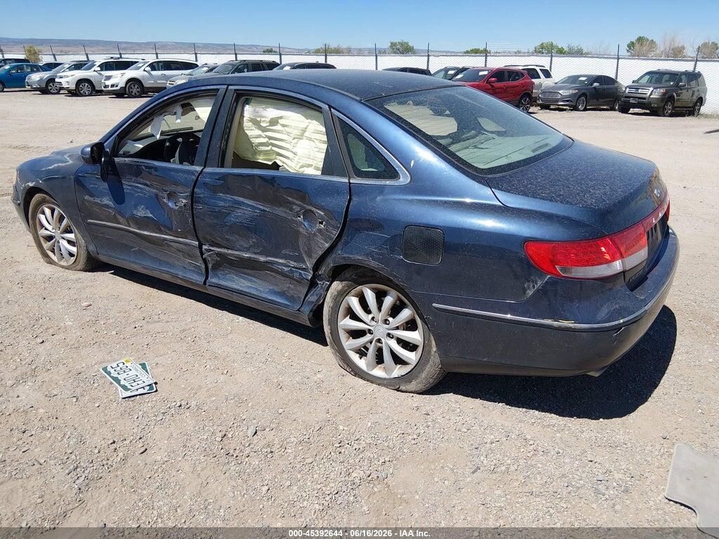 KMHFC46F96A061754 2006 HYUNDAI AZERA photo no. 3