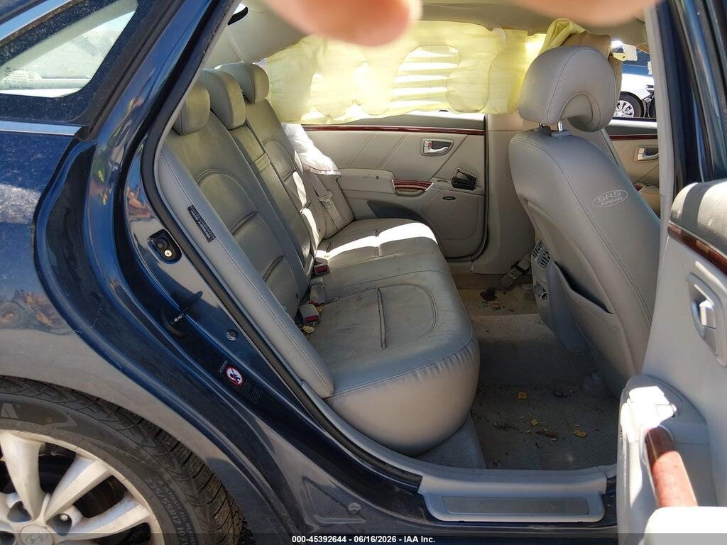 KMHFC46F96A061754 2006 HYUNDAI AZERA photo no. 8