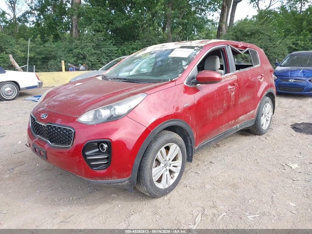 KNDPMCAC7H7246558 2017 KIA SPORTAGE photo no. 2