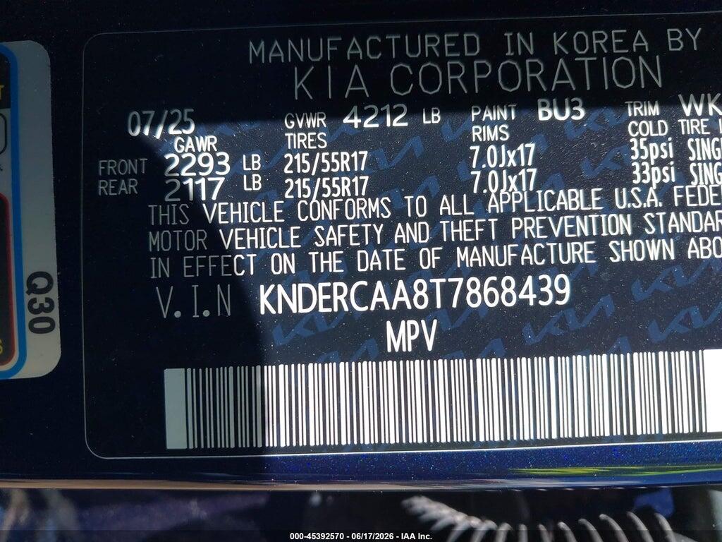 KNDERCAA8T7868439 2026 KIA SELTOS photo no. 9