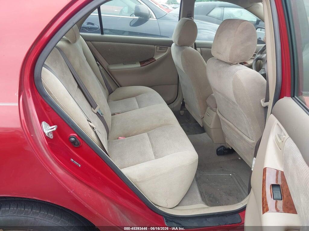 2T1BR30E65C554667 2005 TOYOTA COROLLA photo no. 8