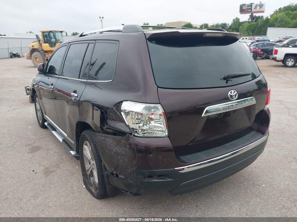 5TDYK3EH4CS066002 2012 TOYOTA HIGHLANDER photo no. 3