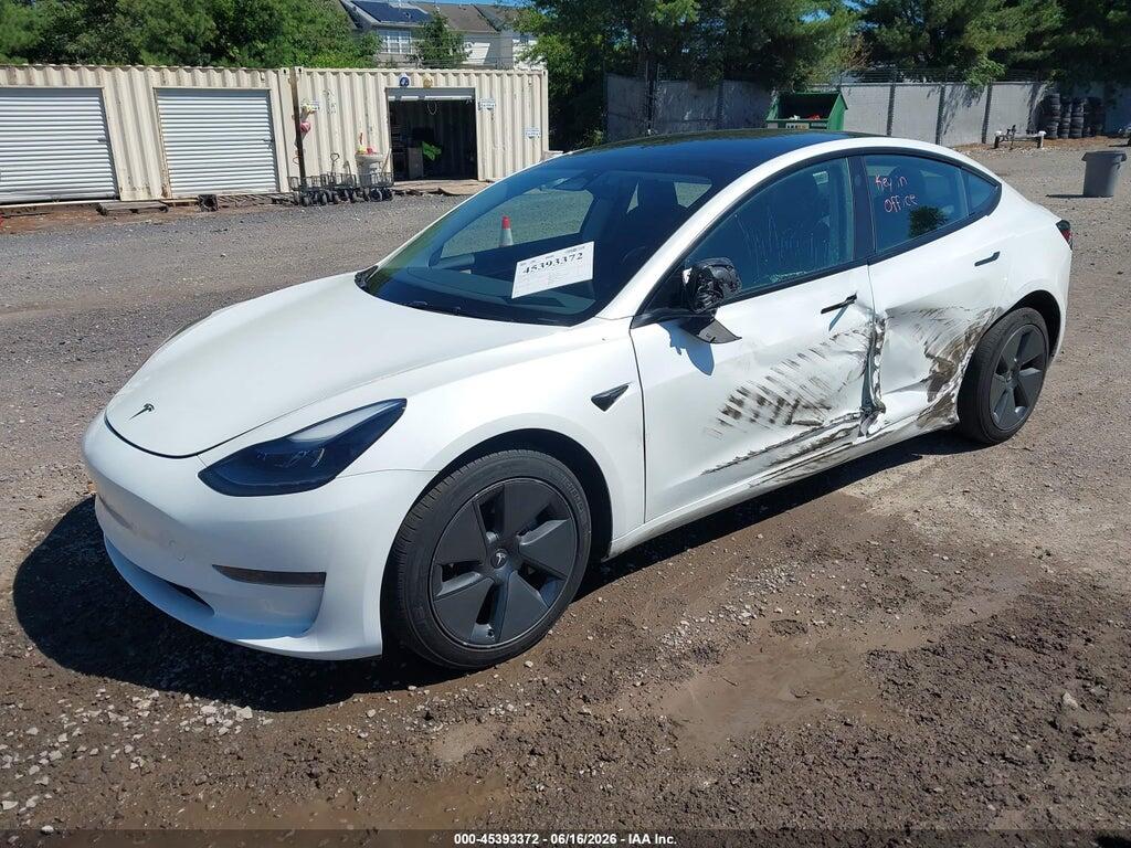 5YJ3E1EA6PF591114 2023 TESLA MODEL 3 photo no. 2