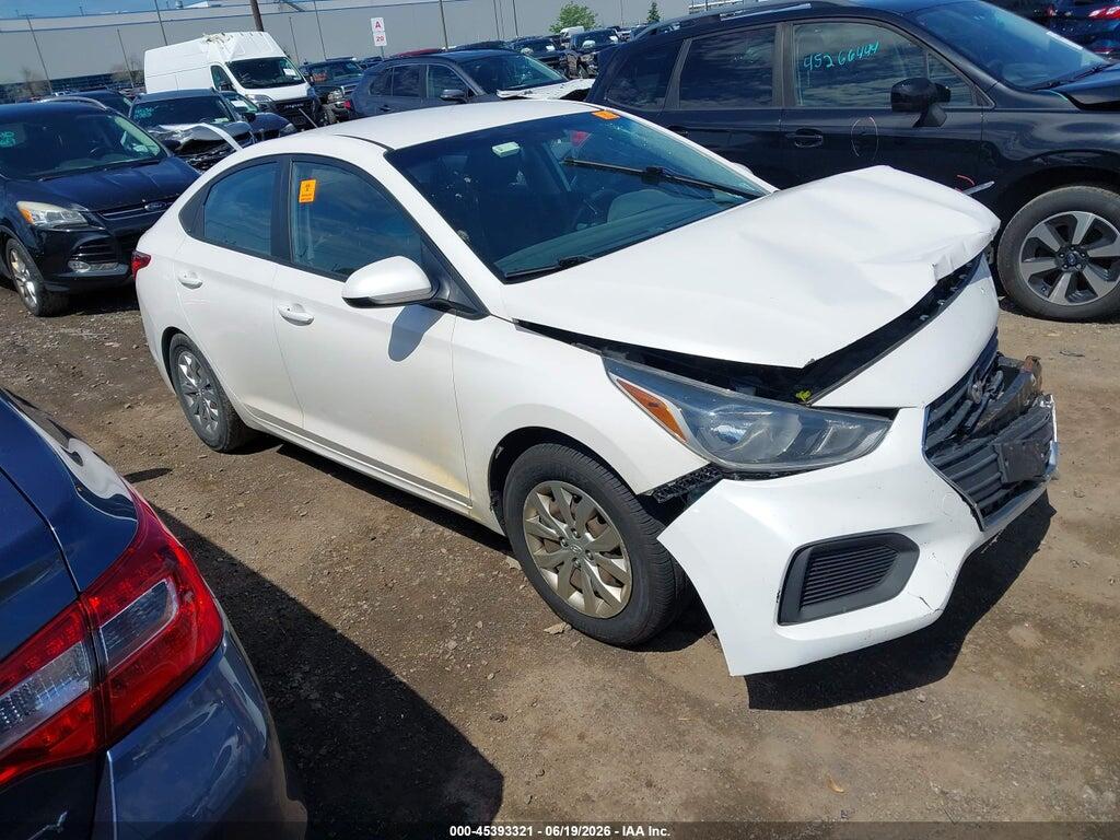 3KPC24A3XJE007392 2018 HYUNDAI ACCENT photo no. 1