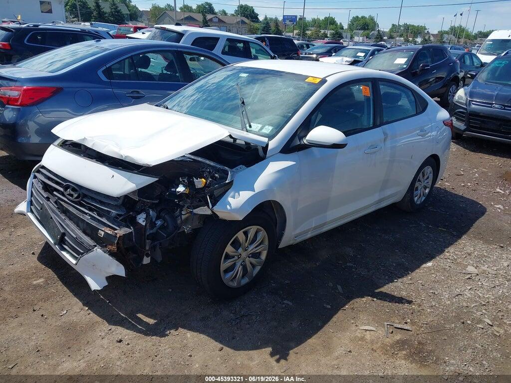 3KPC24A3XJE007392 2018 HYUNDAI ACCENT photo no. 2
