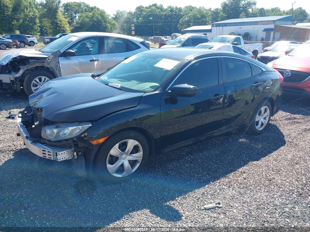 19XFC2F59GE074292 2016 HONDA CIVIC photo no. 2