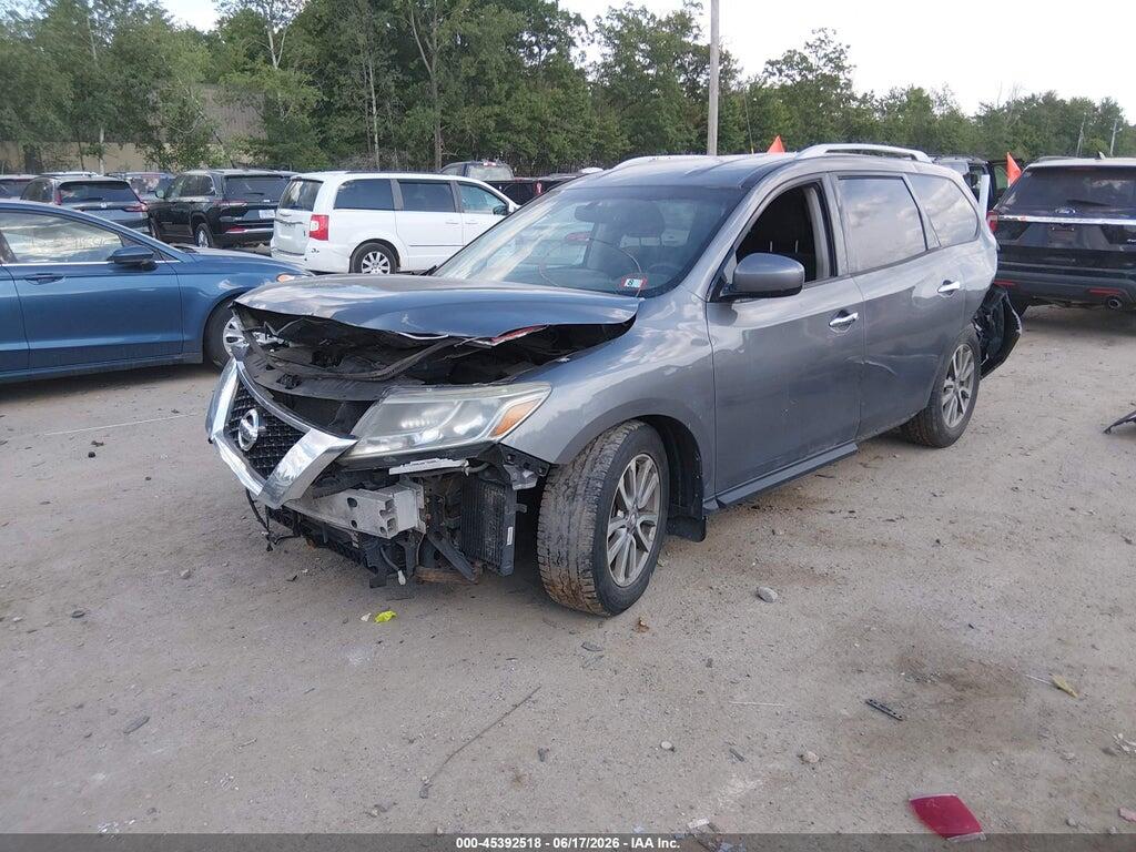 5N1AR2MM7FC617062 2015 NISSAN PATHFINDER photo no. 2