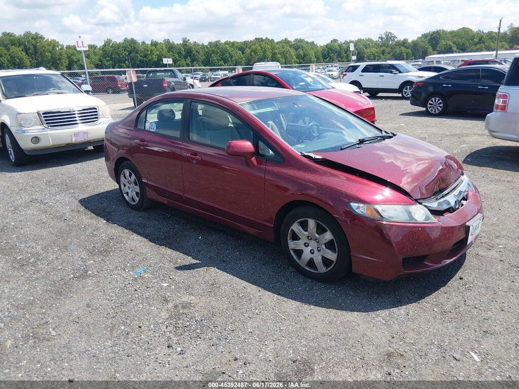 19XFA16599E000342 2009 HONDA CIVIC photo no. 1