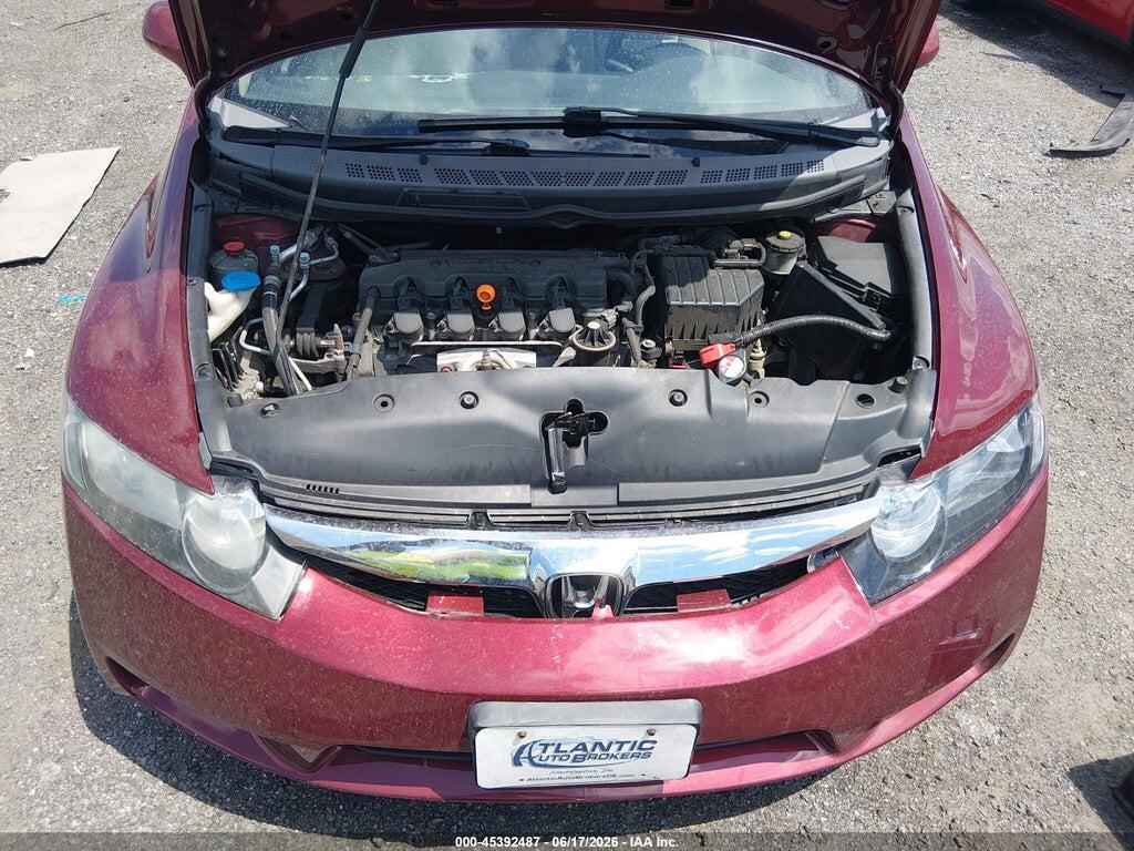 19XFA16599E000342 2009 HONDA CIVIC photo no. 10