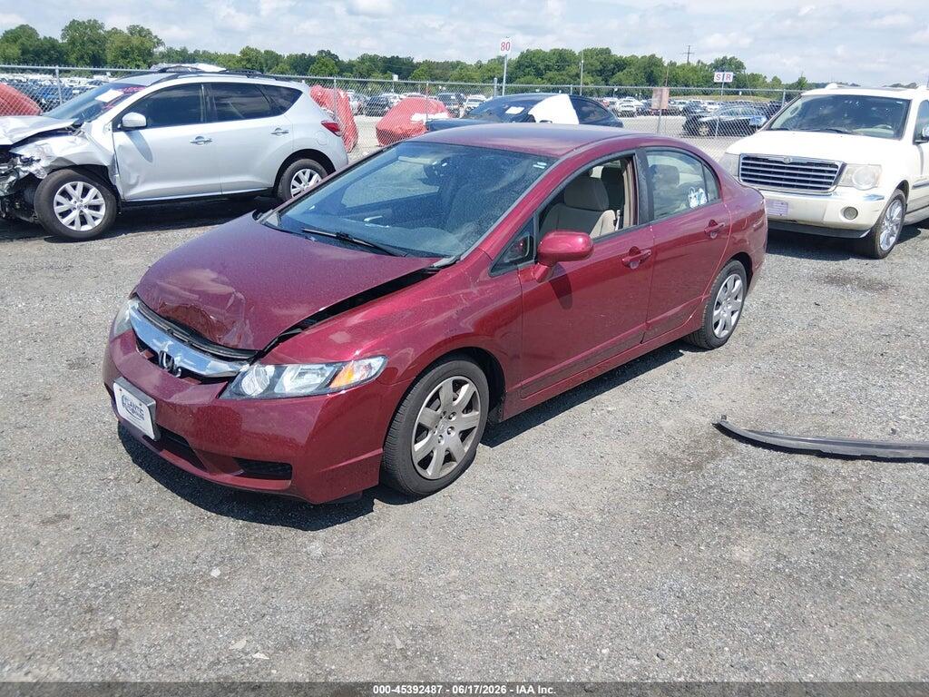 19XFA16599E000342 2009 HONDA CIVIC photo no. 2