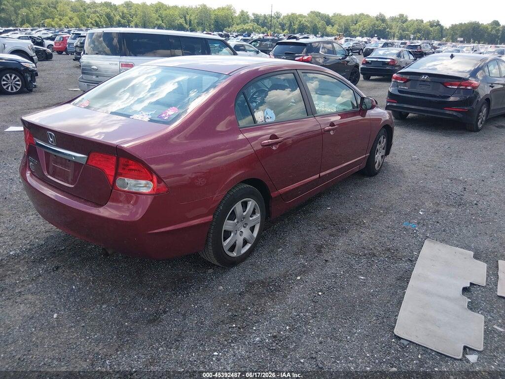 19XFA16599E000342 2009 HONDA CIVIC photo no. 4