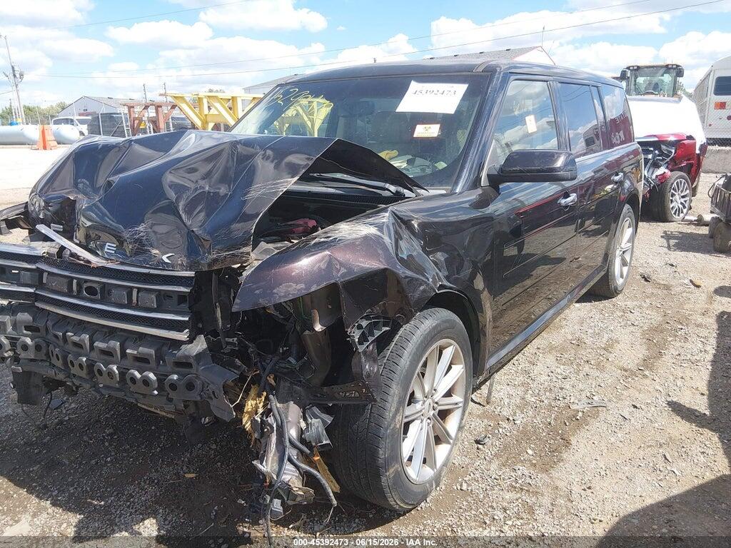 2FMGK5D80EBD00659 2014 FORD FLEX photo no. 2