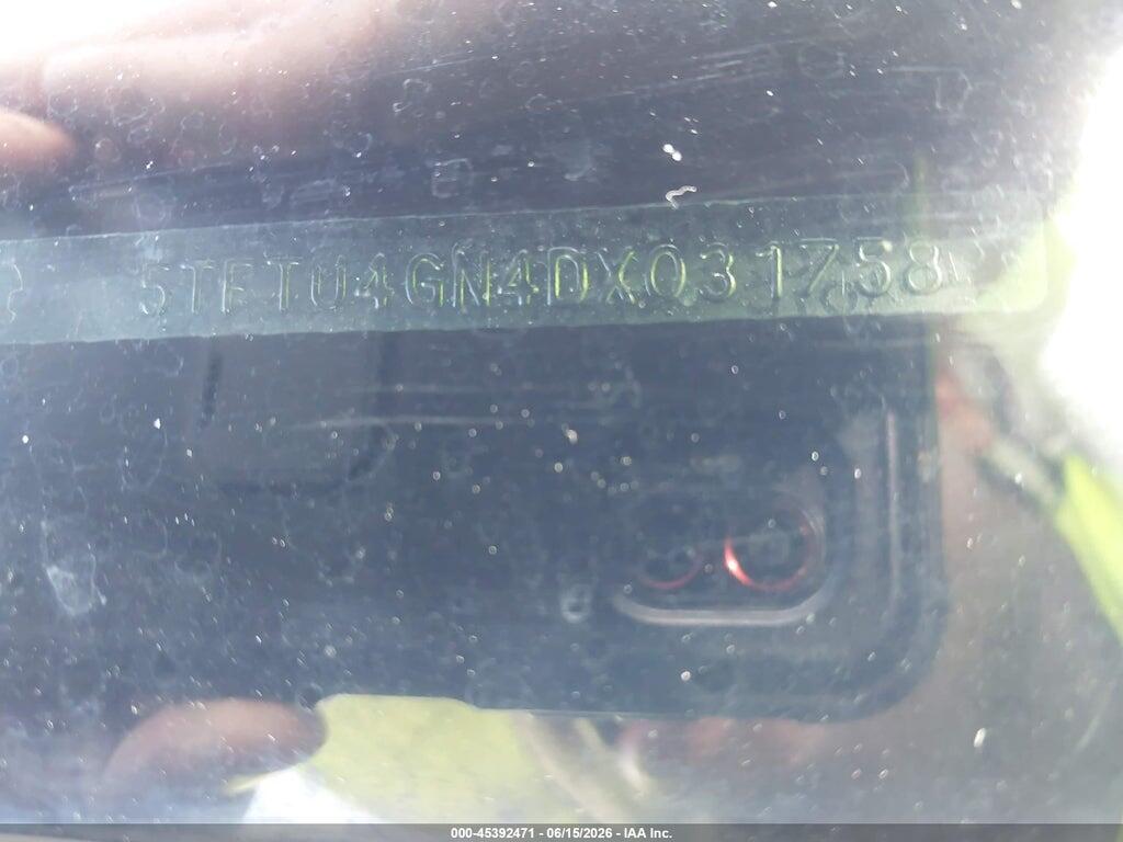 5TFTU4GN4DX031758 2013 TOYOTA TACOMA photo no. 9