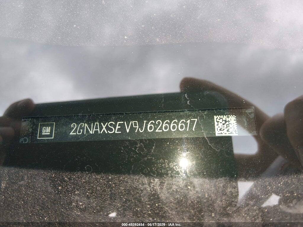 2GNAXSEV9J6266617 2018 CHEVROLET EQUINOX photo no. 9