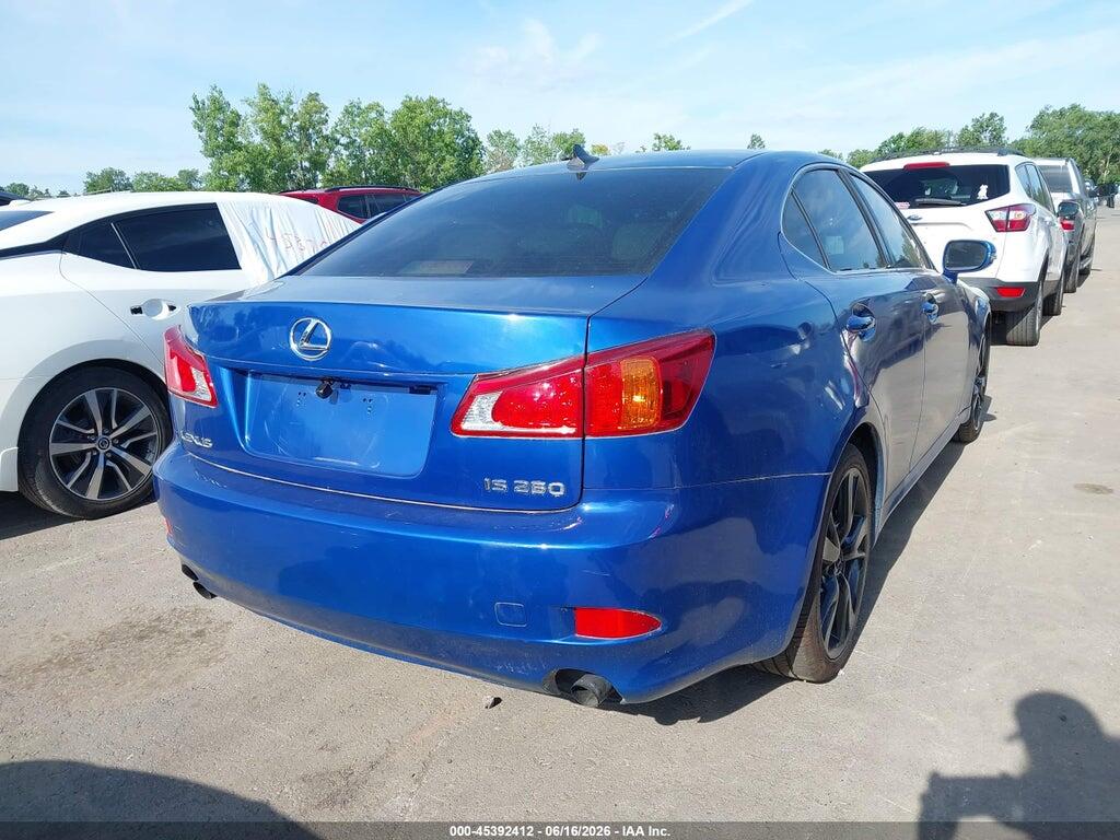 JTHBK262792093123 2009 LEXUS IS 250 photo no. 4