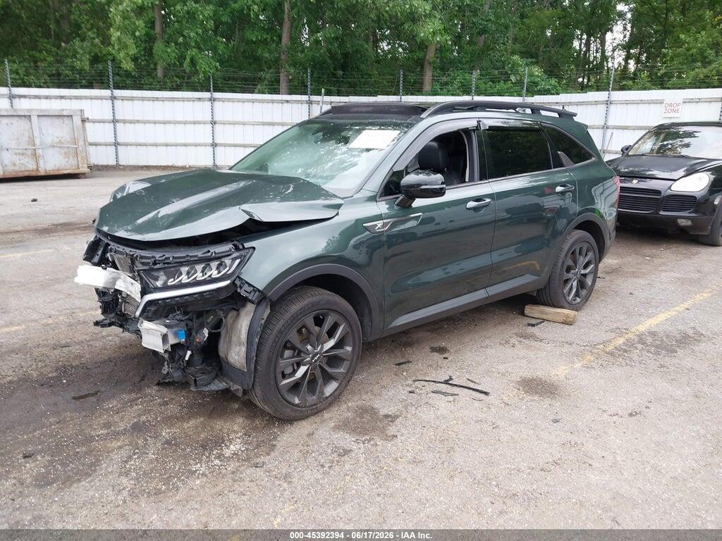 5XYRHDLF2NG104403 2022 KIA SORENTO photo no. 2