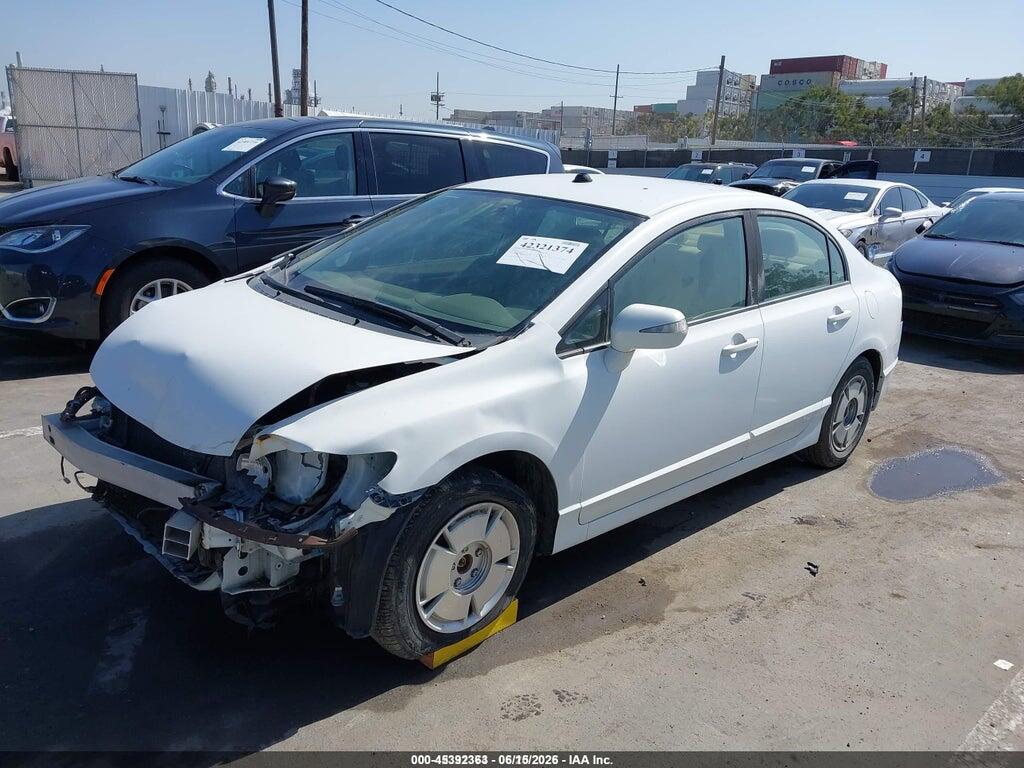 JHMFA36297S017183 2007 HONDA CIVIC HYBRID photo no. 2