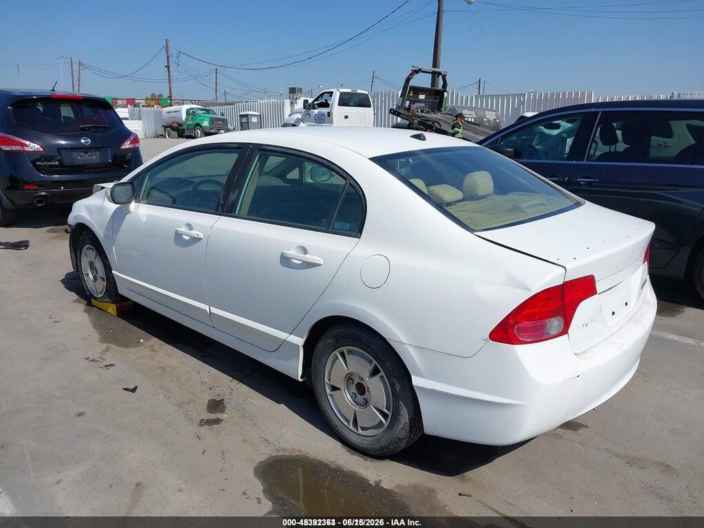 JHMFA36297S017183 2007 HONDA CIVIC HYBRID photo no. 3