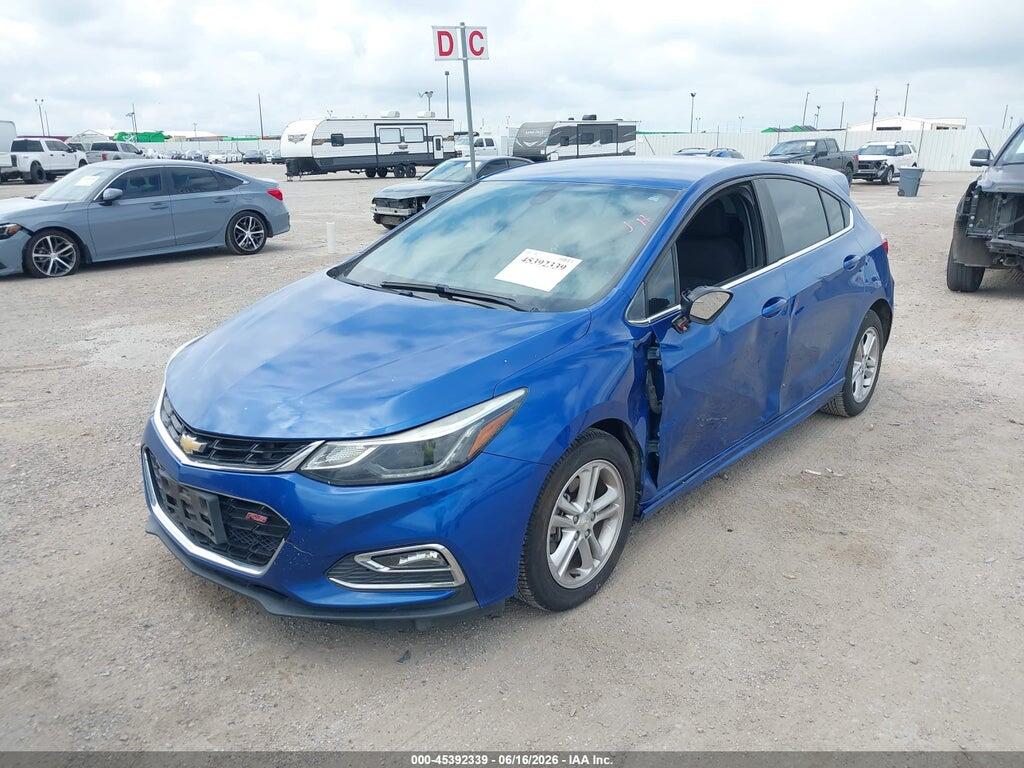 3G1BE6SM5JS593354 2018 CHEVROLET CRUZE photo no. 2