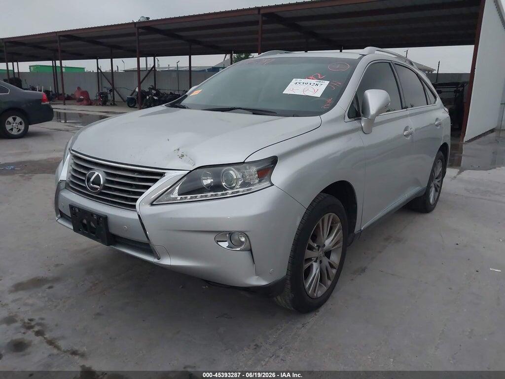 2T2ZK1BA0DC128792 2013 LEXUS RX 350 photo no. 2