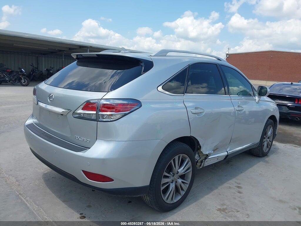 2T2ZK1BA0DC128792 2013 LEXUS RX 350 photo no. 4