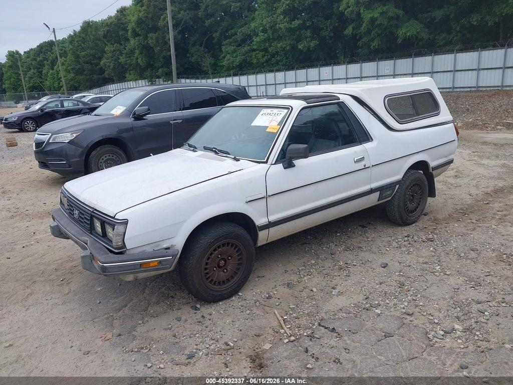 JF2AT53B8FE504086 1985 SUBARU BRAT photo no. 2