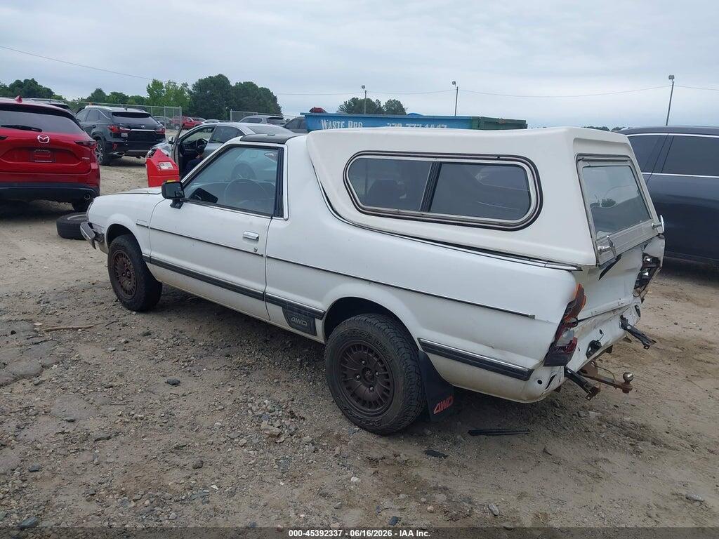 JF2AT53B8FE504086 1985 SUBARU BRAT photo no. 3