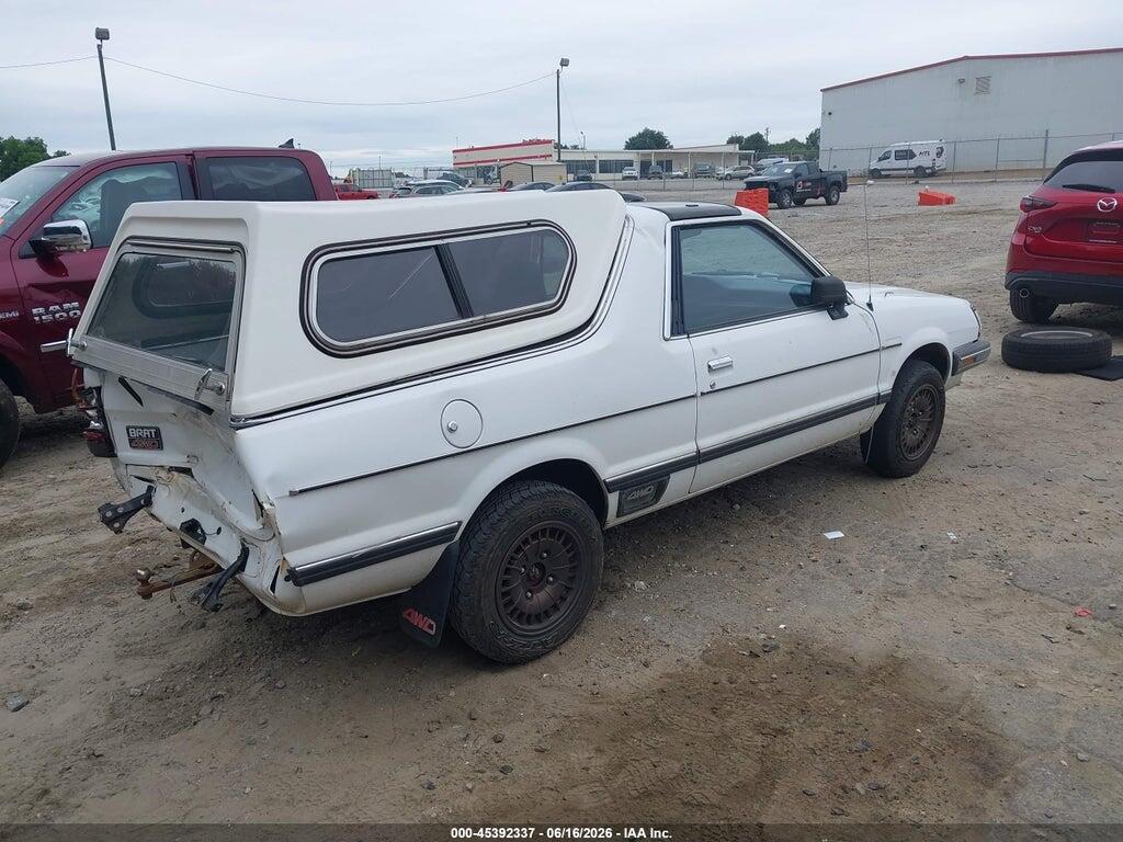 JF2AT53B8FE504086 1985 SUBARU BRAT photo no. 4