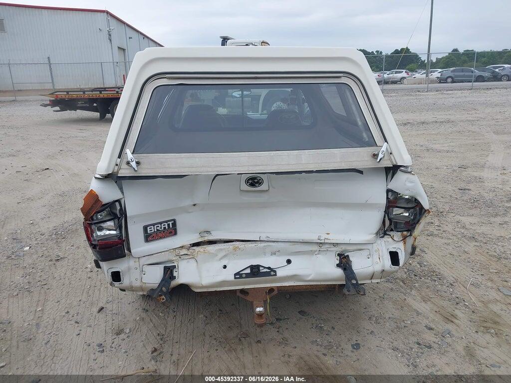 JF2AT53B8FE504086 1985 SUBARU BRAT photo no. 6