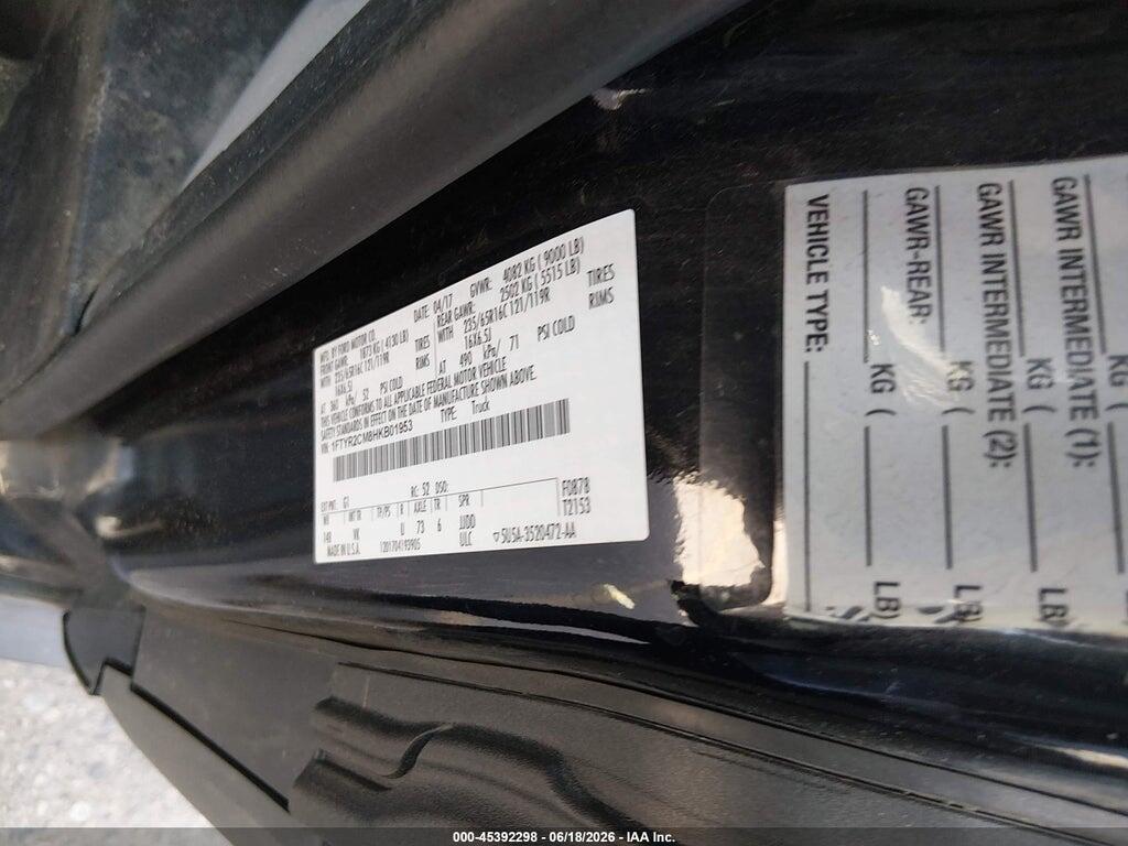 1FTYR2CM8HKB01953 2017 FORD TRANSIT-250 photo no. 9