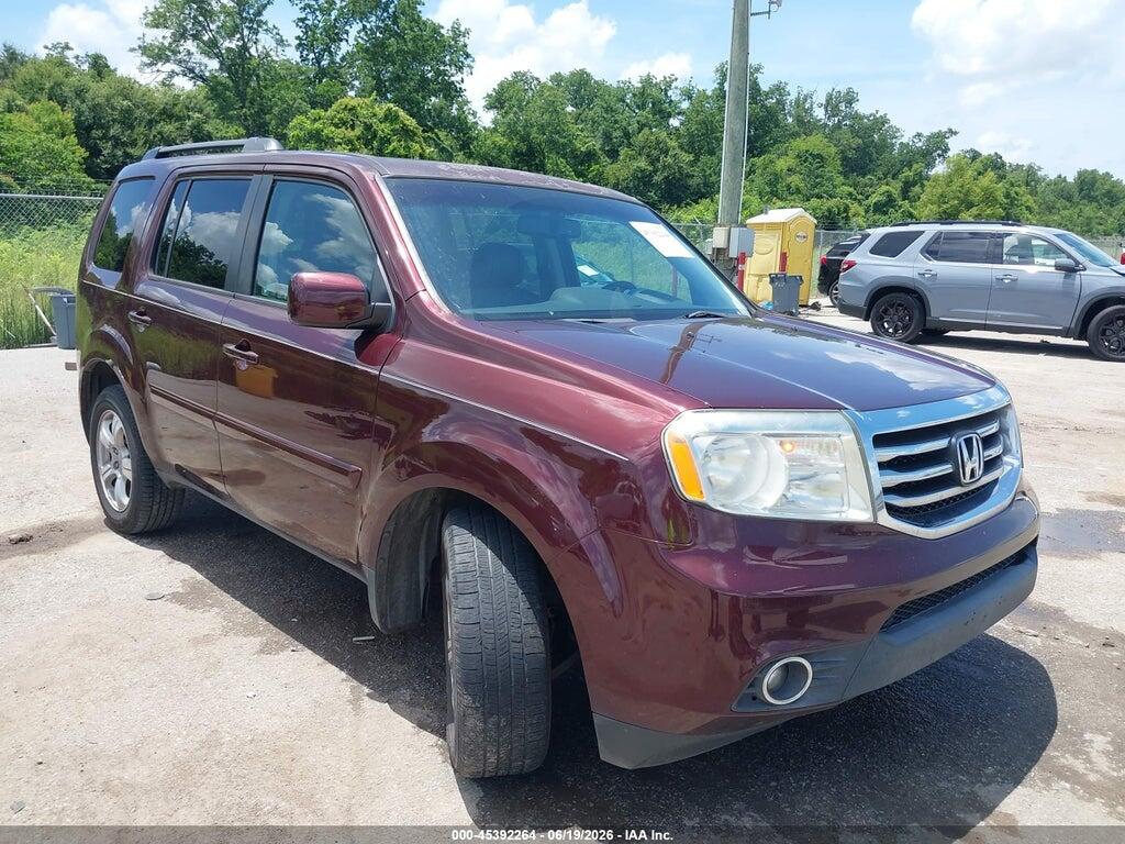5FNYF3H55CB038025 2012 HONDA PILOT photo no. 1