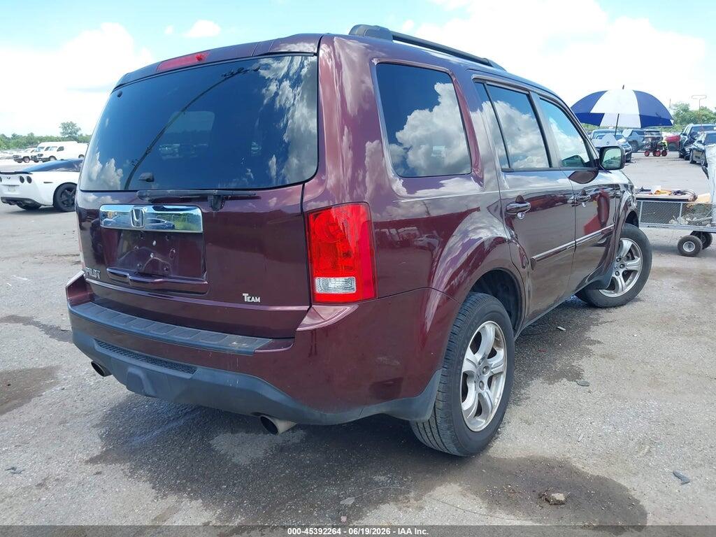 5FNYF3H55CB038025 2012 HONDA PILOT photo no. 4