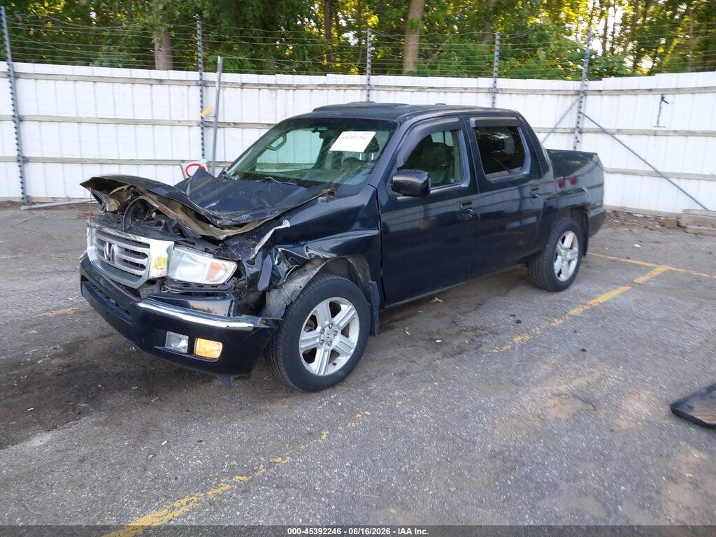 5FPYK1F52CB458173 2012 HONDA RIDGELINE photo no. 2