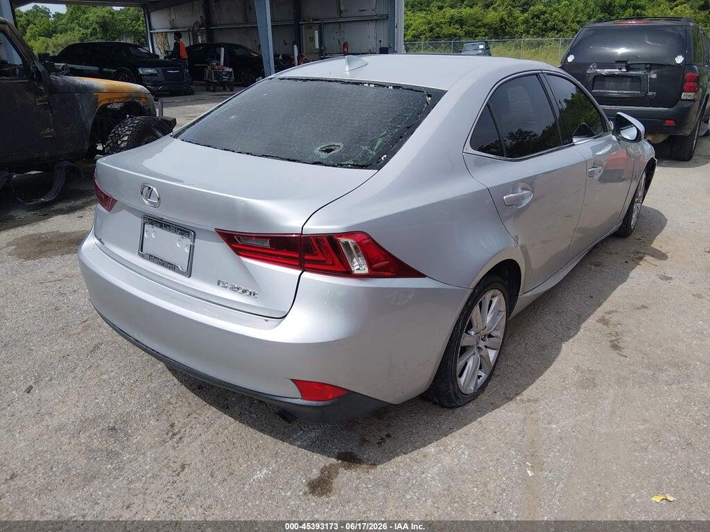 JTHBA1D20G5007517 2016 LEXUS IS 200T photo no. 4