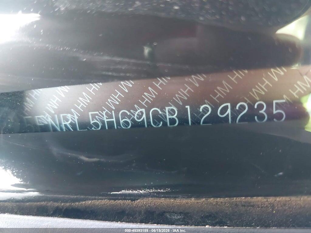 5FNRL5H69CB129235 2012 HONDA ODYSSEY photo no. 9