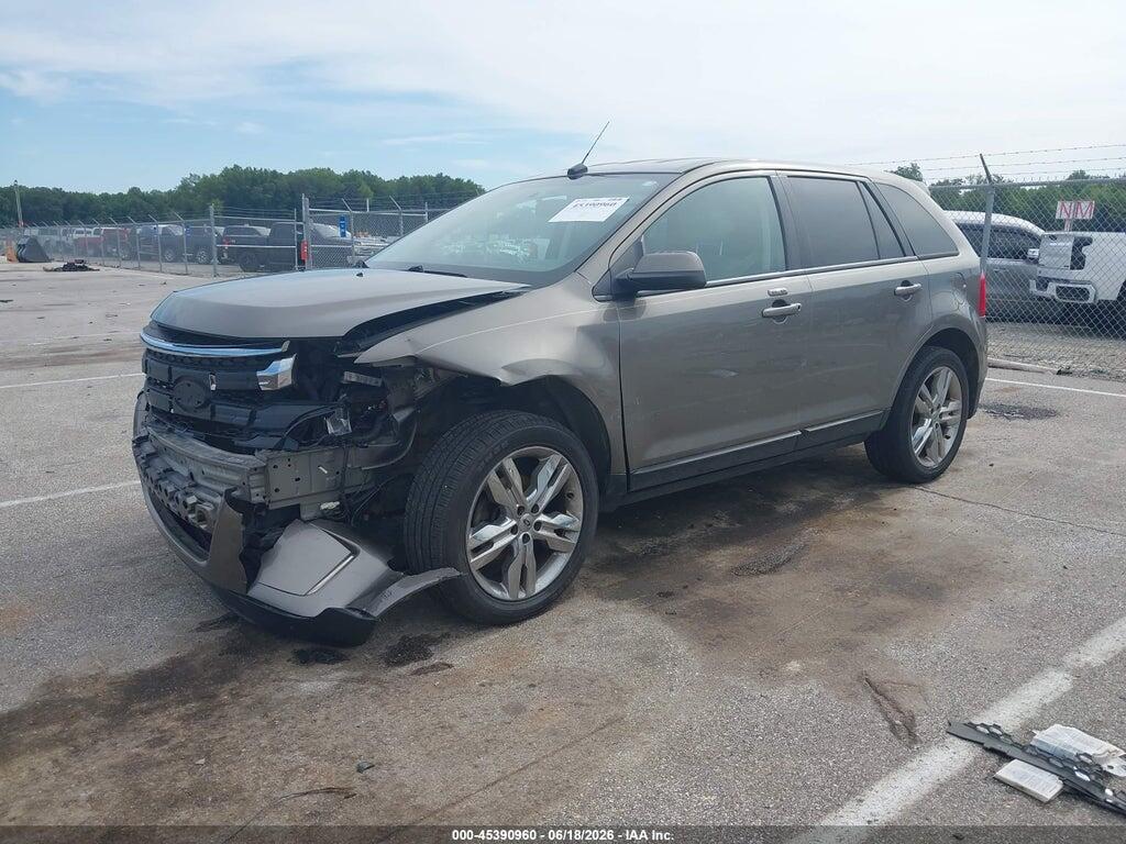 2FMDK3JC1DBB85598 2013 FORD EDGE photo no. 2