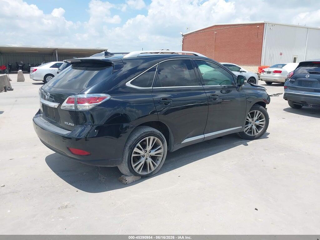 2T2ZK1BA8EC143980 2014 LEXUS RX 350 photo no. 4