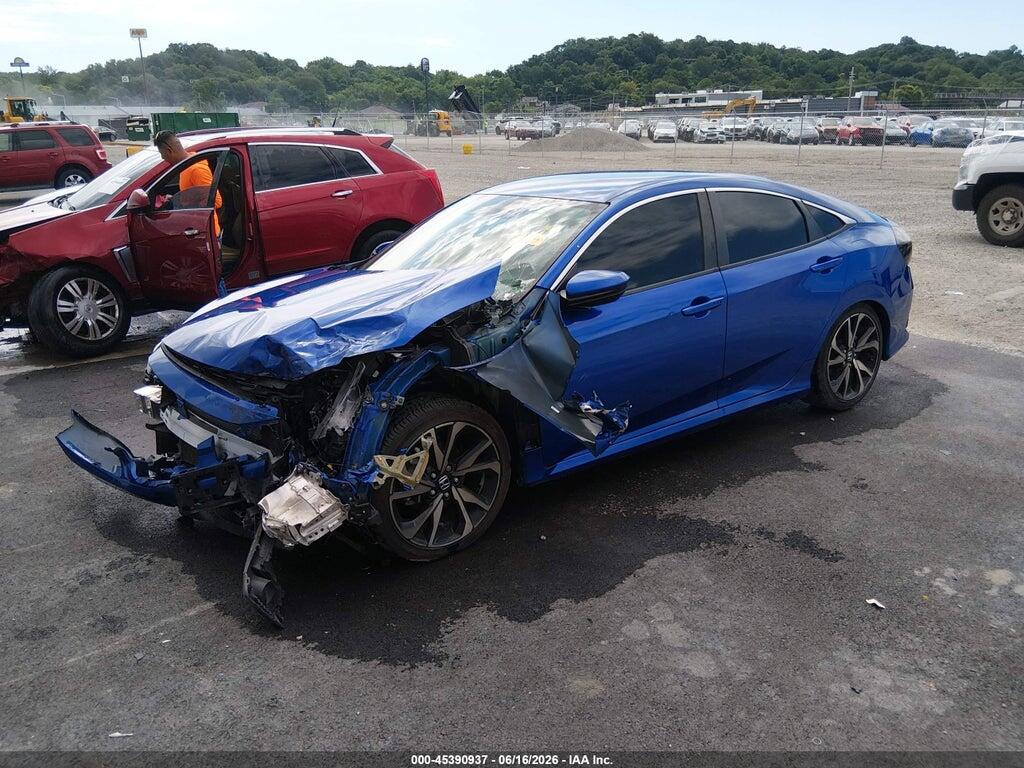 2HGFC2F82MH534257 2021 HONDA CIVIC photo no. 2