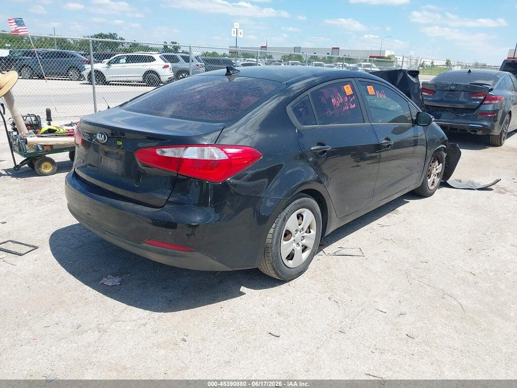 KNAFX4A67F5372329 2015 KIA FORTE photo no. 4