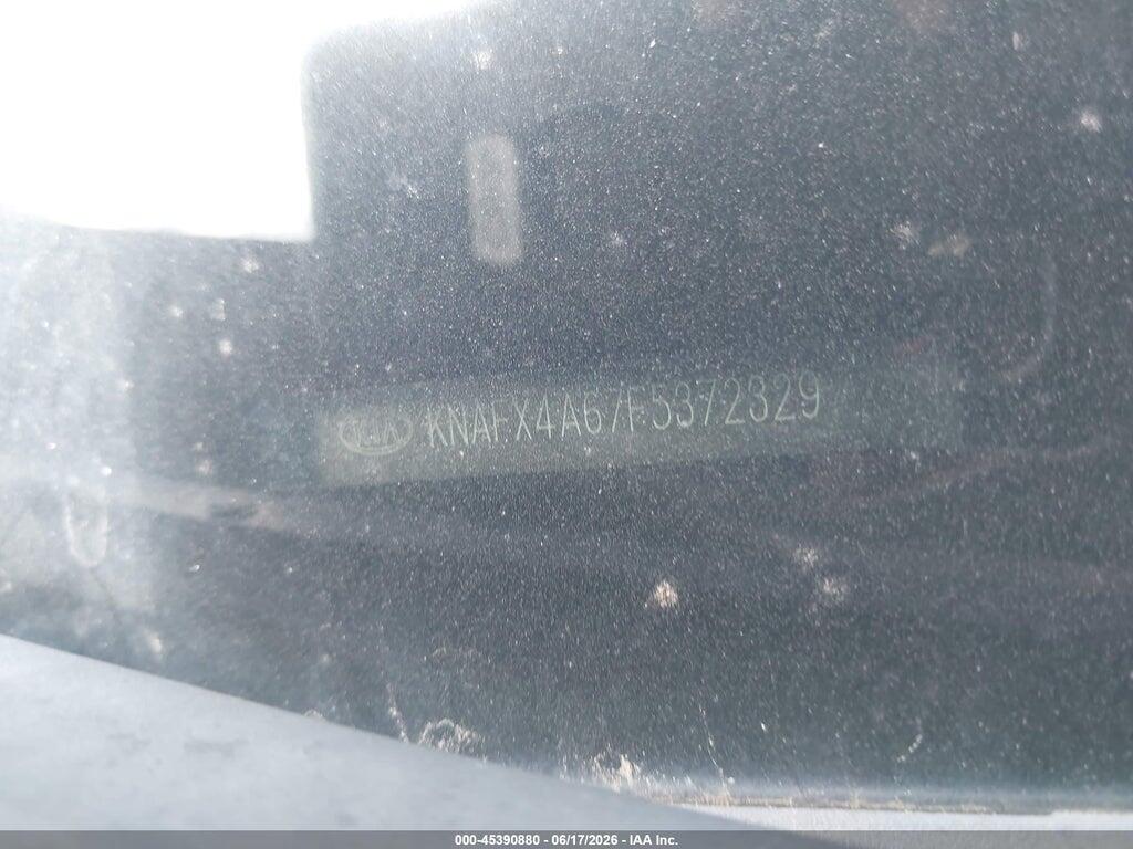 KNAFX4A67F5372329 2015 KIA FORTE photo no. 9