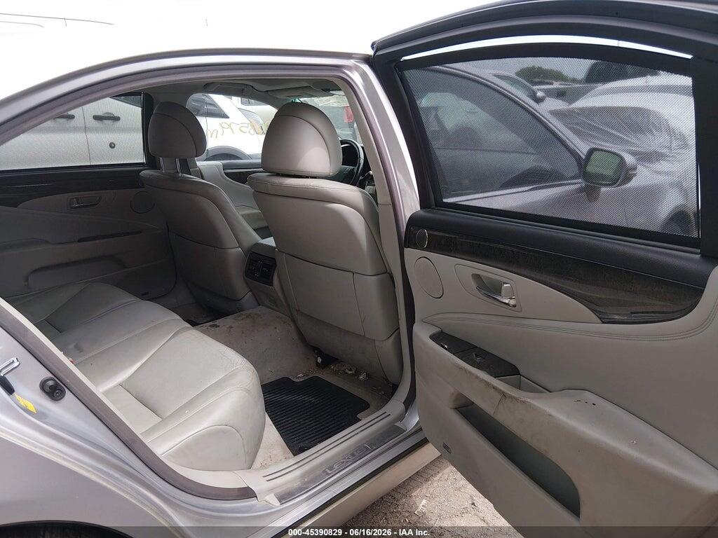 JTHDL5EF0A5001929 2010 LEXUS LS 460 photo no. 8