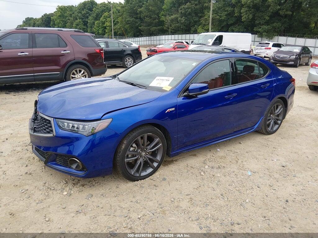 19UUB2F62JA012571 2018 ACURA TLX photo no. 2