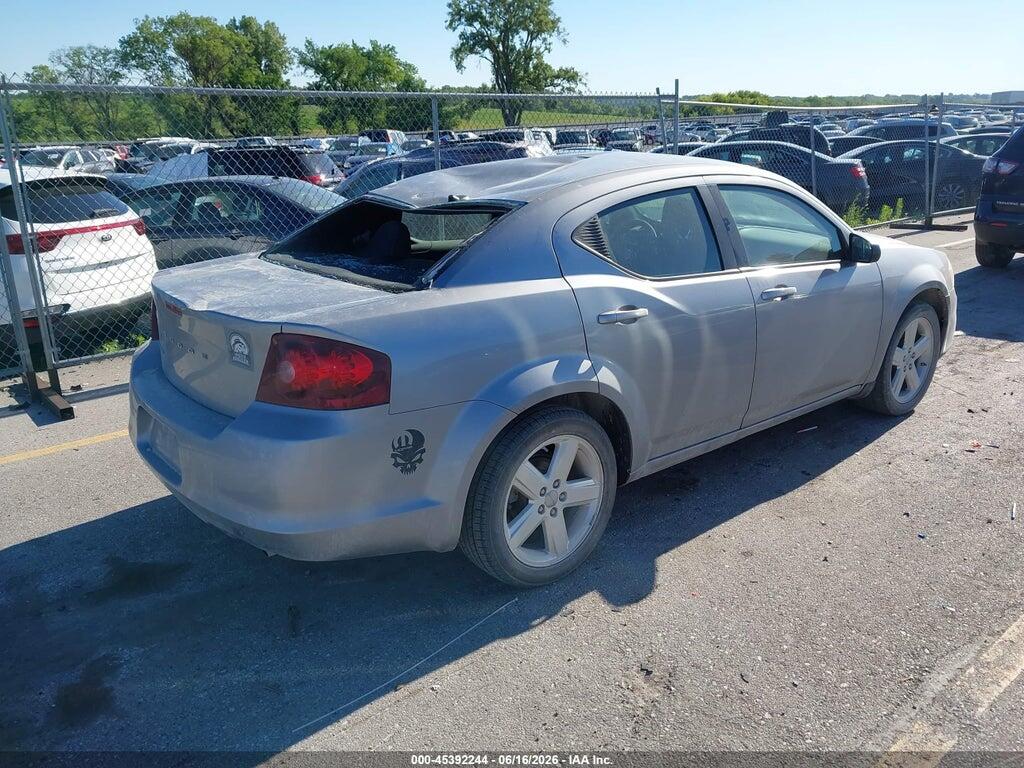 1C3CDZAB3DN644921 2013 DODGE AVENGER photo no. 4
