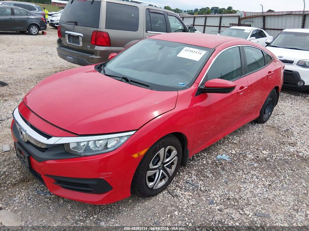 2HGFC2F58GH520907 2016 HONDA CIVIC photo no. 2