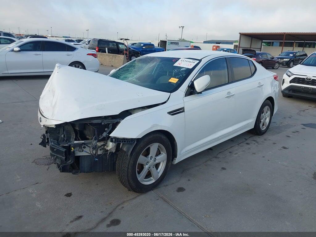 KNAGM4A75F5641692 2015 KIA OPTIMA photo no. 2