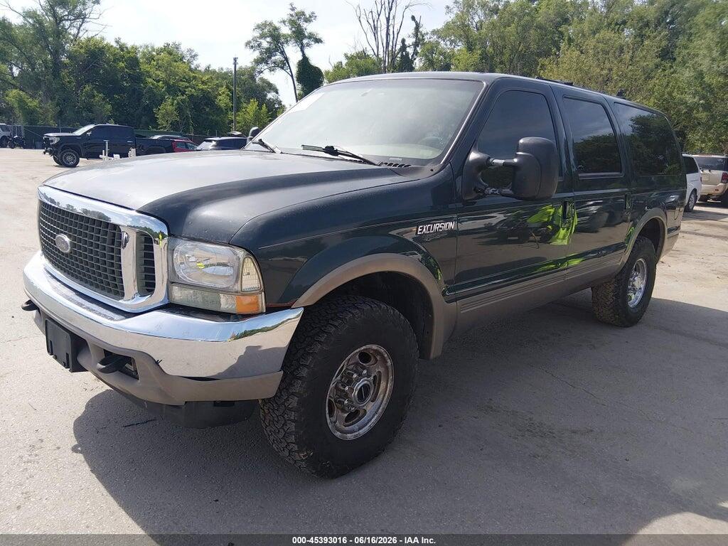 1FMSU43FXYEB53550 2000 FORD EXCURSION photo no. 2