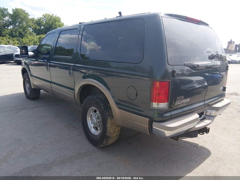 1FMSU43FXYEB53550 2000 FORD EXCURSION photo no. 3