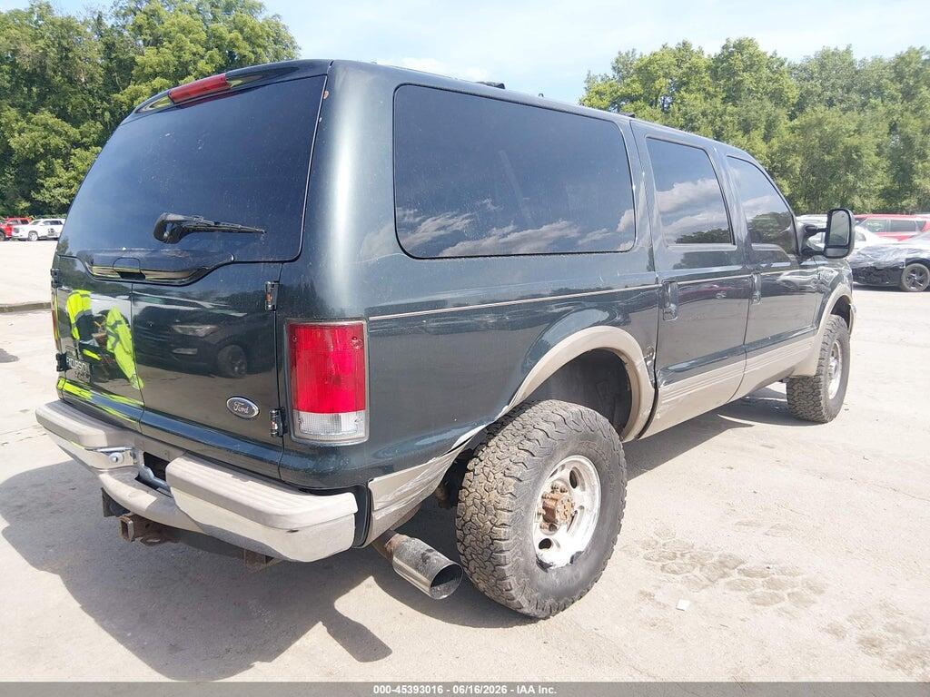 1FMSU43FXYEB53550 2000 FORD EXCURSION photo no. 4